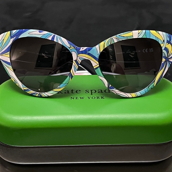 kate spade Accessories - Kate Spade Vibrant Patterned Cat-Eye Sunglasses